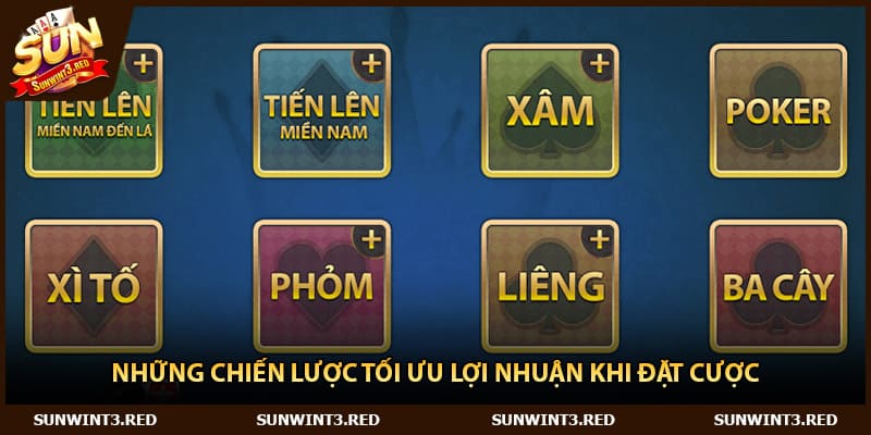 Những chiến lược tối ưu lợi nhuận khi đặt cược